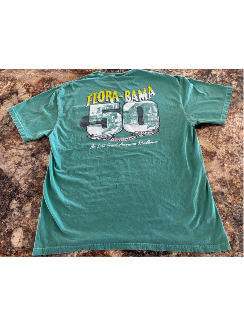Comfort Colors Flora-Bama 50th Anniversary Pocket Tee XL